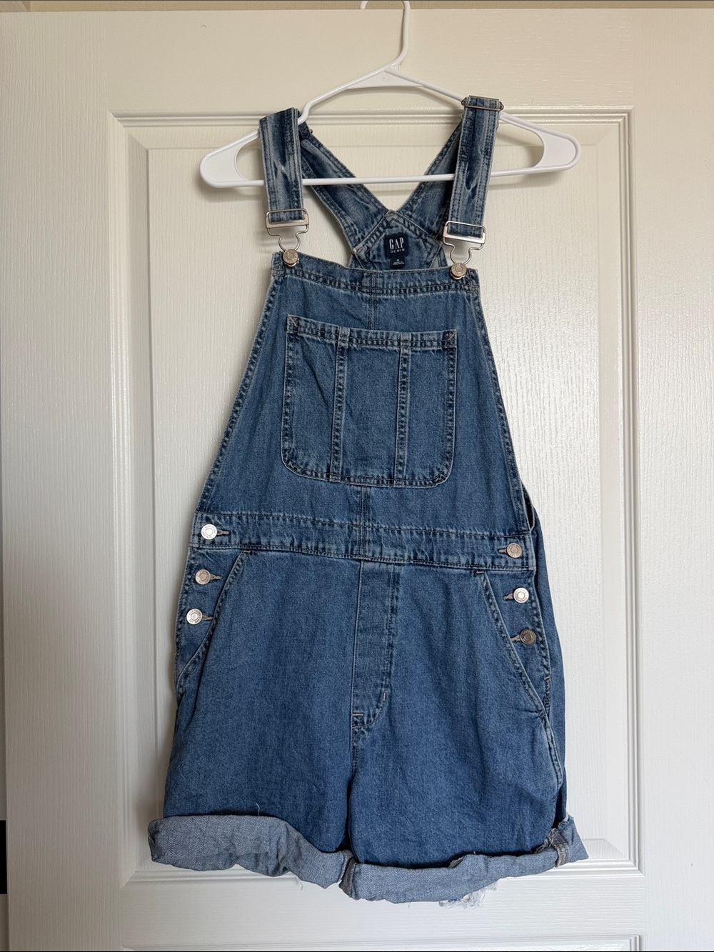 GAP Denim Short Overalls